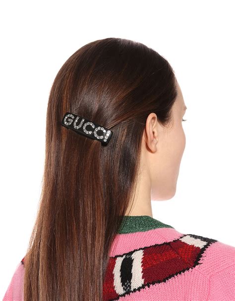 gucci clips for hair|net a porter Gucci hair clip.